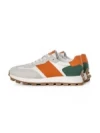 Pantofi Sport Barbati din piele naturala 68010 WHITE | STEPHANO
