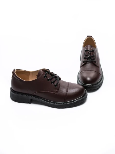 Pantofi Casual Dama din piele naturala 3218Q05 WINE | BERLINER