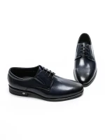 Pantofi Barbati din piele naturala 7065-056 Albastru |... » Pantoful.Ro