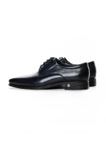 Pantofi Barbati din piele naturala 7065-056 Albastru |... » Pantoful.Ro