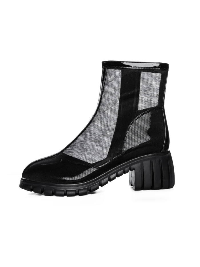 Ghete Dama din piele naturala 329 BLACK | FORMAZIONE