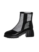 Ghete Dama din piele naturala 329 BLACK | FORMAZIONE