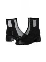 Ghete Dama din piele naturala 329 BLACK | FORMAZIONE