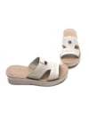 Papuci Dama din piele naturala 71-22 CREAM | FORMAZIONE