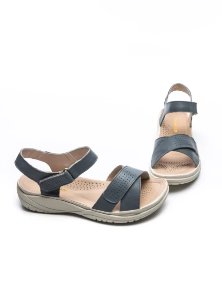 Sandale Dama din piele naturala 01603 BLUE | FORMAZIONE