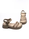 Sandale Dama din piele naturala 2205-2 APRICOT | FORMAZIONE
