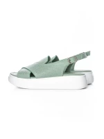 Sandale Dama din piele naturala K248-1 GREEN | FORMAZIONE
