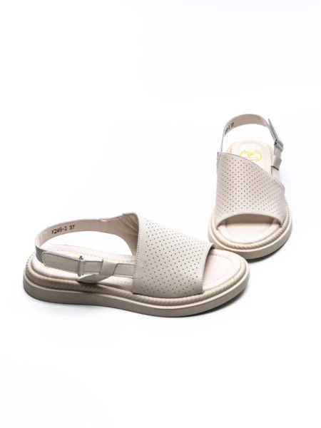 Sandale Dama din piele naturala K246-3 CREAM | FORMAZIONE