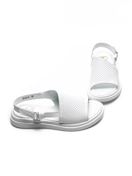 Sandale Dama din piele naturala K246-3 WHITE | FORMAZIONE