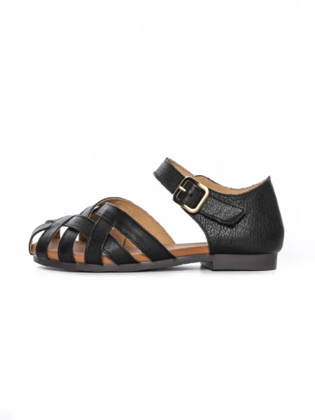 Sandale Dama din piele naturala 1918 BLACK | FORMAZIONE