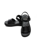 Sandale Dama din piele naturala 28-50 BLACK | FORMAZIONE