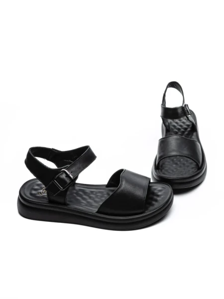 Sandale Dama din piele naturala 28-38 BLACK | FORMAZIONE