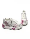 Pantofi Sport Dama din piele naturala 719-3 PINK | PANTOFUL