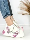 Pantofi Sport Dama din piele naturala 719-3 PINK | PANTOFUL