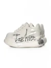 Pantofi Sport Dama din piele naturala 719-3 SILVER | PANTOFUL