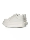 Pantofi Sport Dama din piele naturala 719-1 WHITE | PANTOFUL
