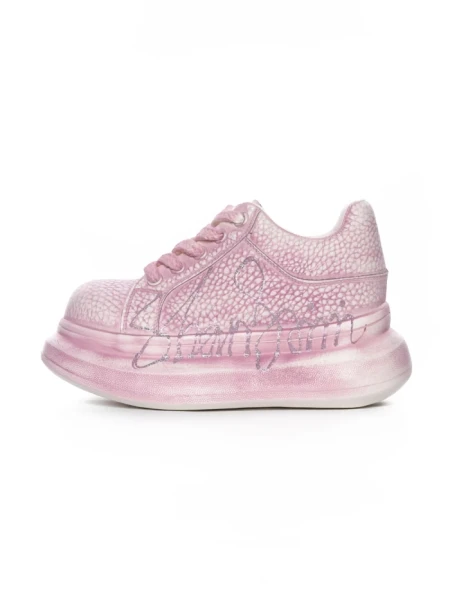 Pantofi Sport Dama din piele naturala 719-2 PINK | PANTOFUL
