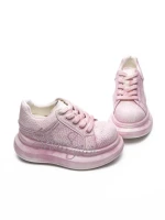 Pantofi Sport Dama din piele naturala 719-2 PINK | PANTOFUL