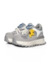 Pantofi Sport Dama din piele naturala 3651-3 GREY | PANTOFUL