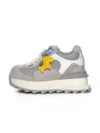 Pantofi Sport Dama din piele naturala 3651-3 GREY | PANTOFUL