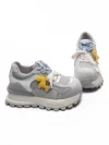 Pantofi Sport Dama din piele naturala 3651-3 GREY | PANTOFUL