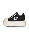 Pantofi Sport Dama din piele naturala 1561-1 BLACK | PANTOFUL