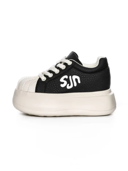 Pantofi Sport Dama din piele naturala 1561-1 BLACK | PANTOFUL