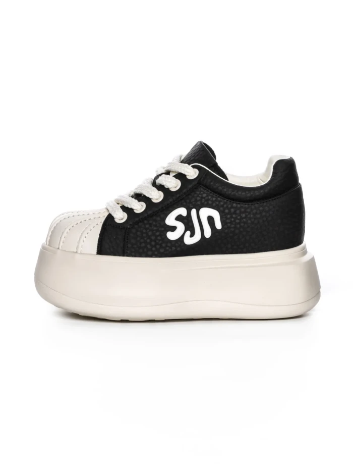 Pantofi Sport Dama din piele naturala 1561-1 BLACK | PANTOFUL