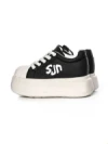 Pantofi Sport Dama din piele naturala 1561-1 BLACK | PANTOFUL