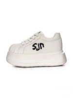 Pantofi Sport Dama din piele naturala 1561-1 Alb | Pan... » Pantoful.Ro