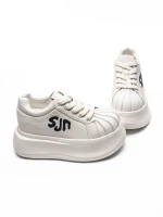 Pantofi Sport Dama din piele naturala 1561-1 Alb | Pan... » Pantoful.Ro