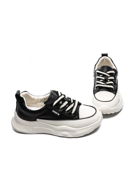 Pantofi Sport Dama din piele naturala BG01 BLACK | GALLOP