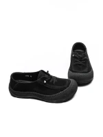 Pantofi Casual Dama din piele naturala 6708 BLACK | ADVANCER