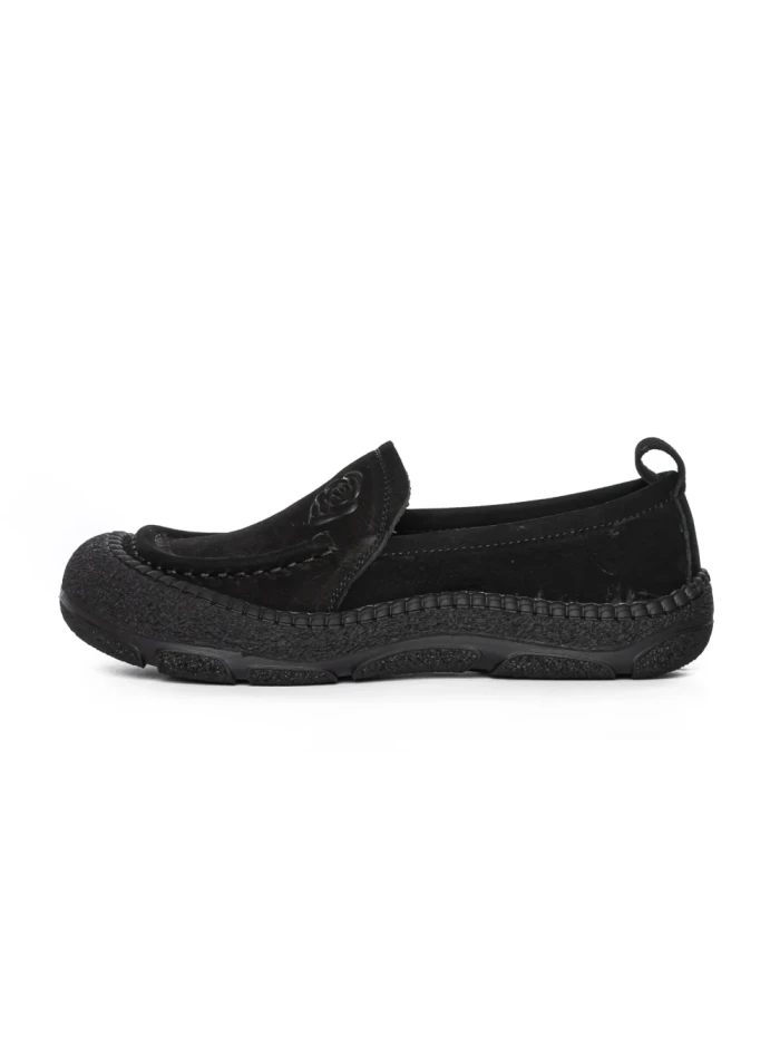 Pantofi Casual Dama din piele naturala 6705 BLACK | ADVANCER