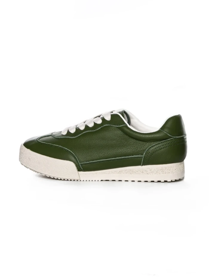Pantofi Sport Dama din piele naturala 26A32 GREEN | FRANCO GERARDO