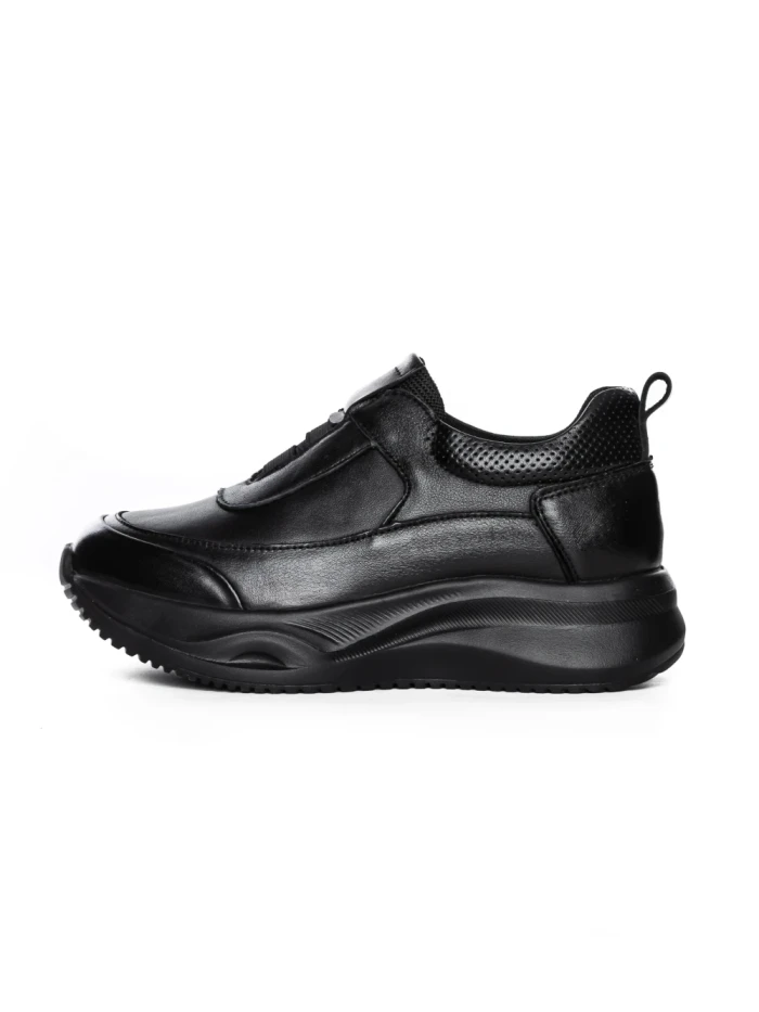 Pantofi Sport Dama din piele naturala 87832-1 BLACK | FRANCO GERARDO