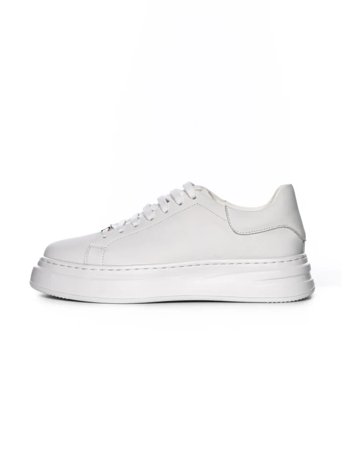 Pantofi Casual Barbati din piele naturala 5388 WHITE | ADVANCER