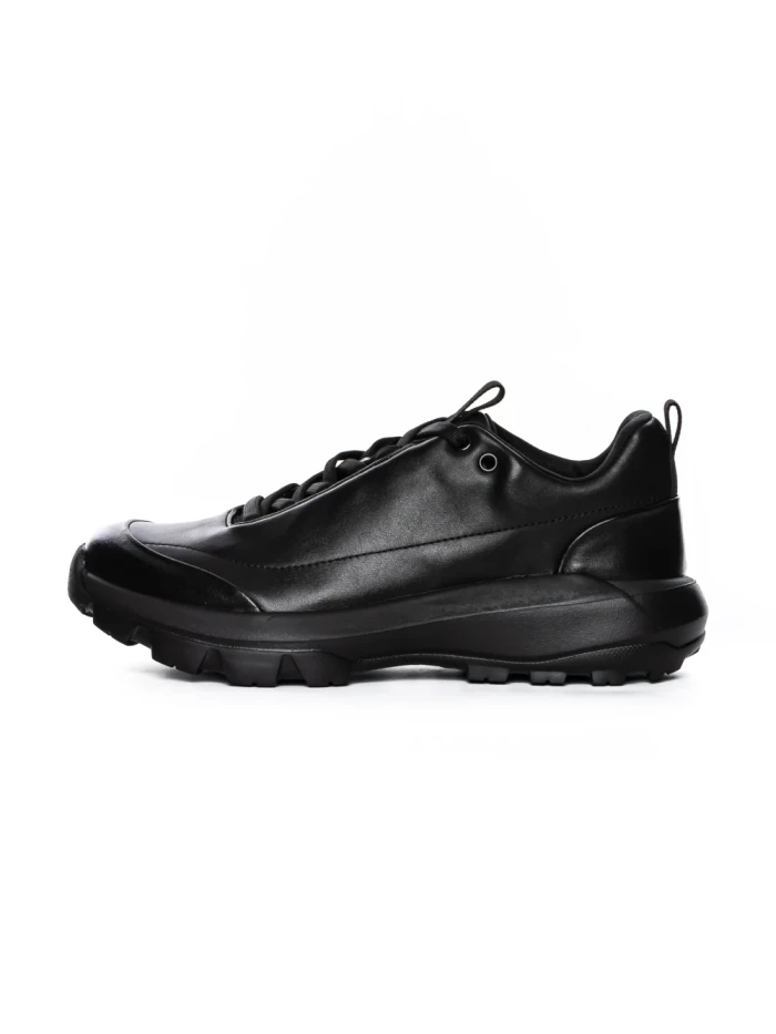 Pantofi Sport Barbati din piele naturala 6700 BLACK | ADVANCER
