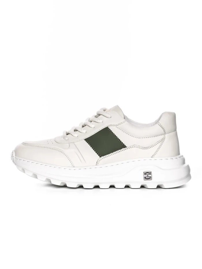 Pantofi Sport Barbati din piele naturala 7Q8805 WHITE | ADVANCER