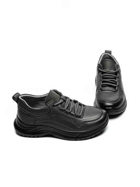 Pantofi Sport Dama din piele naturala N503 GREY | ADVANCER