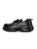Pantofi Casual Dama din piele naturala 10821 BLACK | ADVANCER