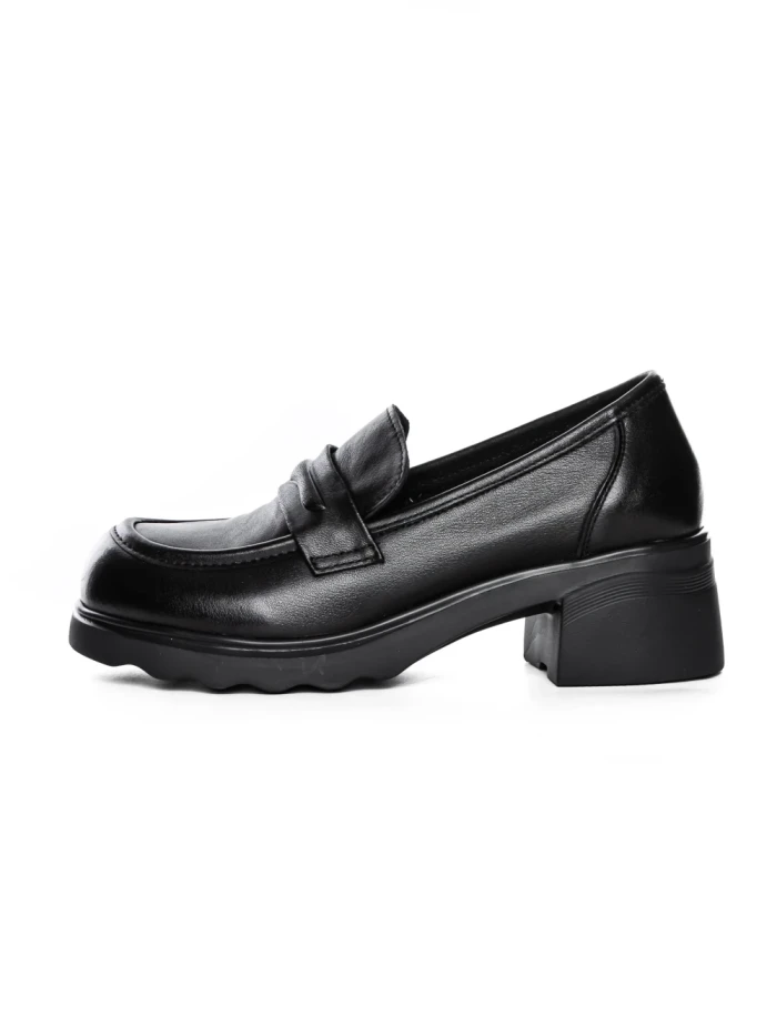 Pantofi Casual Dama din piele naturala 25N88 BLACK | ADVANCER