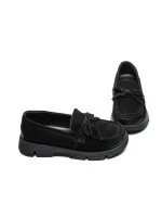 Pantofi Casual Dama din piele naturala 6889 BLACK | ADVANCER