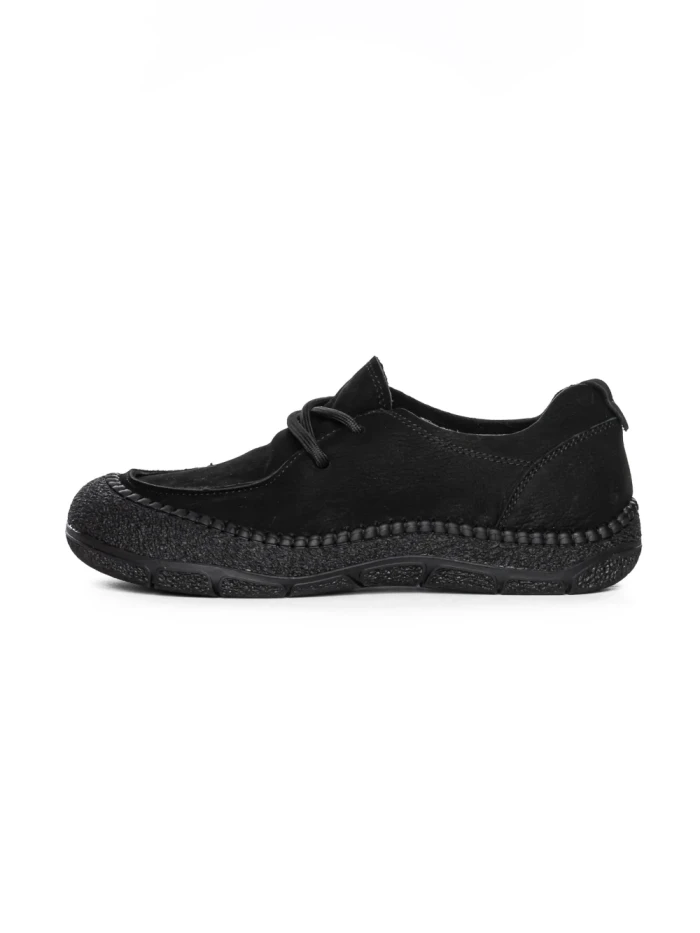 Pantofi Casual Dama din piele naturala KM5169 BLACK | ADVANCER