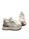 Pantofi Sport Dama din piele naturala 3651 BEIGE | PANTOFUL