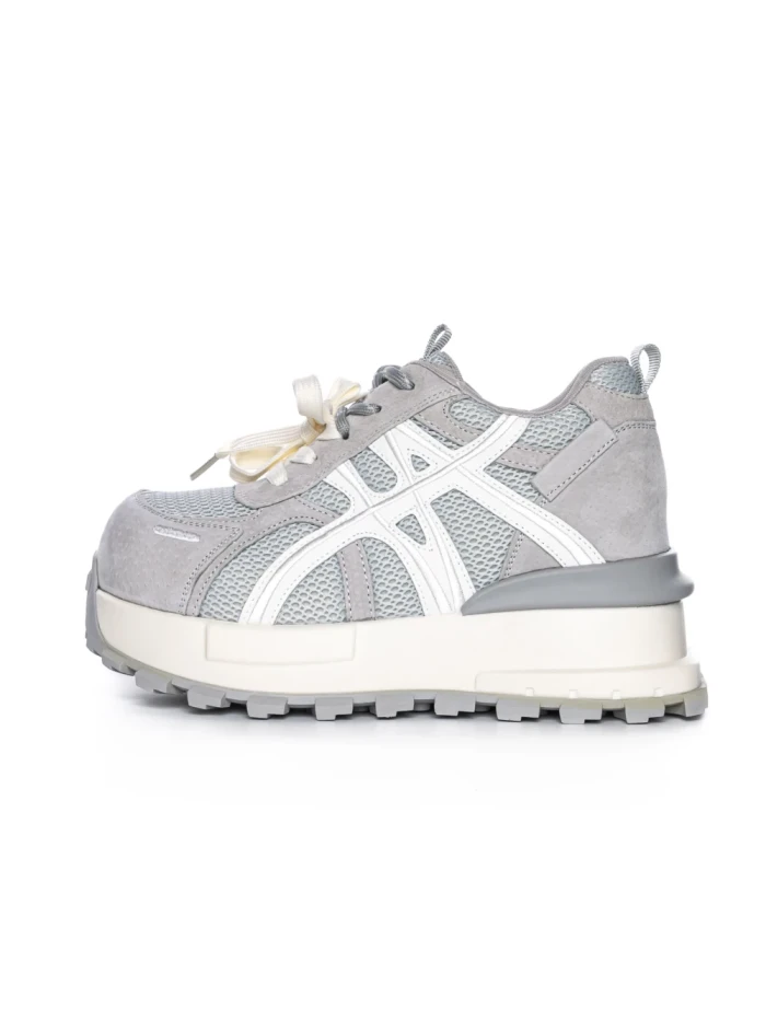 Pantofi Sport Dama din piele naturala 3651 GREY | PANTOFUL