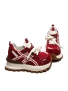 Pantofi Sport Dama din piele naturala 3651 RED | PANTOFUL