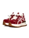 Pantofi Sport Dama din piele naturala 3651 RED | PANTOFUL