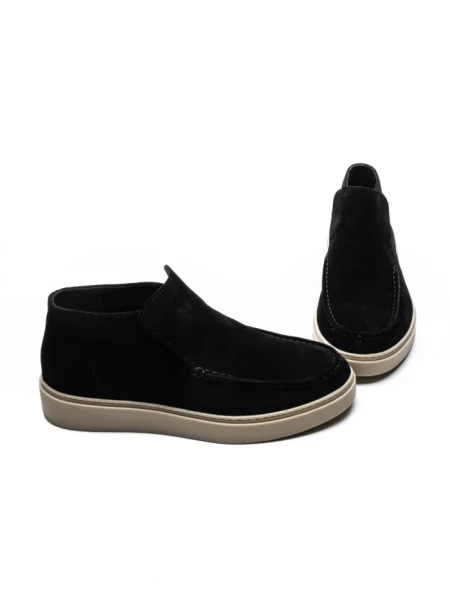 Ghete Barbati din piele naturala 2-1977125 BLACK | ADVANCER