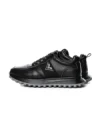 Pantofi Sport Barbati din piele naturala 7058 BLACK-GREY | ADVANCER